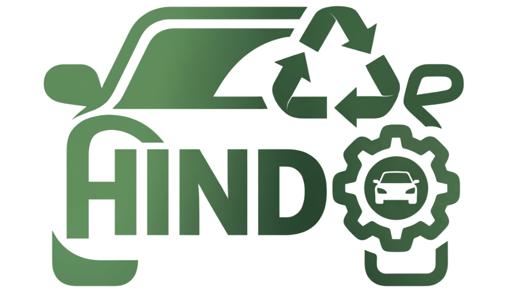 Hind Vehicle Scrap Logo